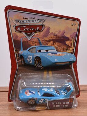 Disney Pixar Cars The King Dinoco #43 World of Cars Edition Issue #47 1:55 Scale